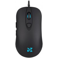 Мышь Dream Machines DM1 Pro BLACK <Оптический сенсор PMW3310DH, Плетеный шнур 1.8 m USB 5000 dpi>