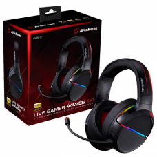 Игровые наушники AverMedia Live Gamer WAVES 510 - GH510 <7.1 Hi-Res, USB, jack 3.5>