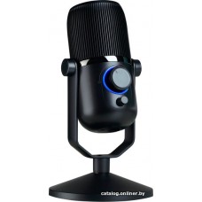 Микрофон Thronmax M4 Mdrill ZeroPlus Jet Black 96Khz <конденсаторный, двунаправленный, Type C plug, 3.5mm, RGB>