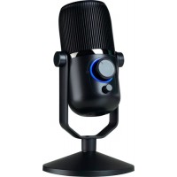 Микрофон Thronmax M4 Mdrill Zero Jet Black 48Khz RGB <конденсаторный, двунаправленный, Type C plug, 3.5mm, RGB>