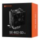 Система охлаждения ID-Cooling SE-802-SD V3, Cooler for S1700/1200/115x/AMD, 95W, 8cm fan, 2200rpm, 28.7CFM, 3pin