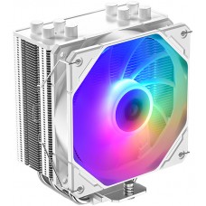 Кулер для процессора ID-Cooling SE-224-XTS ARGB WHITE, Cooler for S1700/1200/115x/AMD, 220W, 600-1500rpm, 3pin