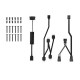 Комплект вентиляторов для корпуса ID-Cooling, ZF-12025-ARGB TRIO-SNOW, 12 см, Fan kit for case, cm x 3, 500-1600rpm, 50CFM