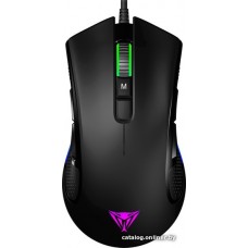 Оптическая игровая мышь Patriot Viper V550 PV550OUXK <8 программируемых кнопок, 4000 dpi (10,000 через приложение), Настраиваемая светодиодная подсветка, Эргономичный симметричный дизайн>