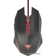 Оптическая игровая мышь Patriot Viper V530 PV530OULK <7 программируемых кнопок, 4000 dpi, Настраиваемая светодиодная подсветка, Широкие PTFE ножки>
