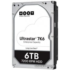 Жесткий диск повышенной надежности HDD  6Tb WD ULTRASTAR 256MB 7200RPM SATA3 3,5" 0B36039