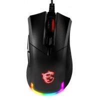 Мышь MSI Clutch GM50 USB2.0/TPE-кабель 2м/Вес 87г./RGB подсветка/Черный