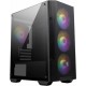 Компьютерный корпус MSI MAG FORGE M100A mATX/Mini-ITX 1x3.5", 2x2.5", 1xUSB 3.2 Gen1, ARGB, MicroATX