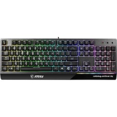 Игровая Клавиатура MSI Vigor GK30 WHITE RU, 106 клавиш, RGB SHOW,  кабель 1,8м, USB2.0