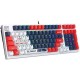 Клавиатура игровая Bloody S98-Navy <USB, механическая, 1,8м>