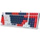 Клавиатура игровая Bloody S98-Navy <USB, механическая, 1,8м>
