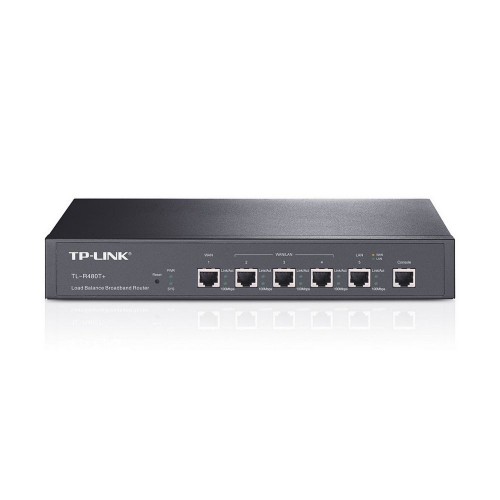 Маршрутизатор Multi-WAN Tp-Link TL-R480T+ <5-port Multi-Wan Router (1 WAN + 3 взаимозаменяемых WAN/LAN + 1 LAN), Load Balance, Advanced firewall>