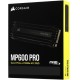 Твердотельный накопитель SSD M.2 PCIe Corsair MP600 PRO, CSSD-F4000GBMP600PRO, 4 TB, PCIe 4.0 x4, NVMe