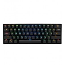Клавиатура USB, Redragon Draconic RU, Черный, KeyBoard Bluetooth, wireless, black (77696)