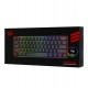 Клавиатура USB, Redragon Draconic RU, Черный, KeyBoard Bluetooth, wireless, black (77696)