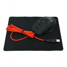 Мышь Defender Doom Fighter GM-260L, USB, 52260, + коврик для мышки, Mouse Optical 3200 dpi, (), bonus pad
