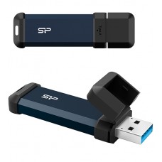 Внешний твердотельный накопитель Silicon Power MS60, 500GB, Черный, SSD USB 500 GB SPUF3S60V1B, USB 3.2, black