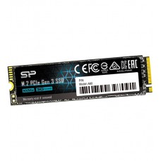 Твердотельный накопитель SSD M.2 PCIe  512 GB Silicon Power A60, SP512GBP34A60M28, PCIe 3.0 x4, NVMe
