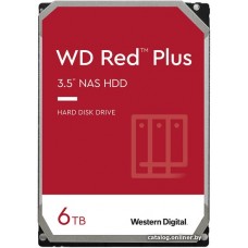 Жесткий диск для NAS систем HDD  6Tb Western Digital RED SATA 6Gb/s 3.5" 256Mb 5400rpm WD60EFPX