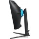 Монитор 27" SAMSUNG LS27BG650EIXCI VA 2560x1440 240GHz 1мс 350кд/м2 2500:1 Curved 2xHDMI 1xDP