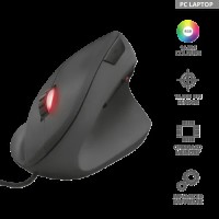 Мышь игровая Trust GXT144 Rexx Ergonomic Vertical черная