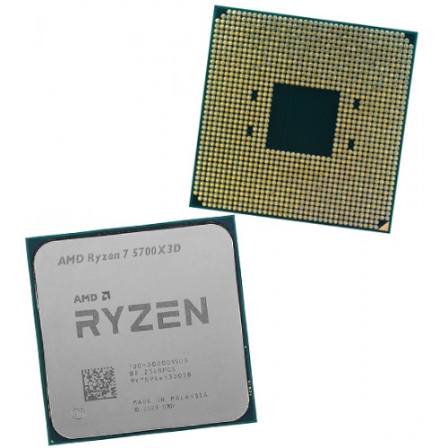 Процессор AMD Ryzen 7 5700X3D, oem, CPU 3.0GHz (Vermeer, 4.1), 8C/16T, (100-000001503), 4/96MB, 105W, AM4