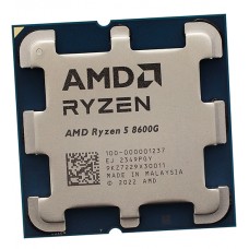 Процессор AMD Ryzen 5 8600G, oem, CPU 4.3GHz (Phoenix, 5.0), 6C/12T, (100-000001237), 6/16MB, R760M, 65W, AM5