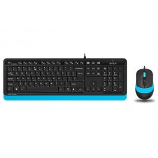 Клавиатура+мышь A4tech Fstyler F1010-BLUE Fstyler USB