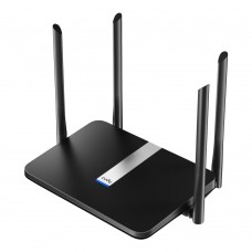 Маршрутизатор беспроводной CUDY X6 <AX1800 Gigabit Wi-Fi 6 Mesh Router, Chipset MediaTek,802.11ax/ac/a/b/g/n, 1200Mbps at 5GHz + 574Mbps at 2.4GHz, 5 Gigabit WAN/LAN Ports, 4 x 5dBi fixed antennas,WiFi router/AP/ Repeater/WISP Mode,  MU-MIMO, Guest net