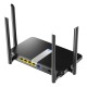 Маршрутизатор беспроводной CUDY X6 <AX1800 Gigabit Wi-Fi 6 Mesh Router, Chipset MediaTek,802.11ax/ac/a/b/g/n, 1200Mbps at 5GHz + 574Mbps at 2.4GHz, 5 Gigabit WAN/LAN Ports, 4 x 5dBi fixed antennas,WiFi router/AP/ Repeater/WISP Mode,  MU-MIMO, Guest net