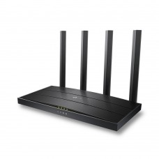 Маршрутизатор беспроводной AX1500 GbE Tp-Link Archer AX12 < Wi‑Fi 6 AX1500 Dual Band Wireless Gigabit Router, 1201 Мбит/с 5 GHz 11ax + 300Mbps 2.4GHz 11n, Совместим со стандартами Wi-Fi 802.11a/b/g/n/ac/ax, 1 Gigabit WAN + 4 Gigabit LAN, Wireless On/Of