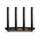 Маршрутизатор беспроводной AX1500 GbE Tp-Link Archer AX12 < Wi‑Fi 6 AX1500 Dual Band Wireless Gigabit Router, 1201 Мбит/с 5 GHz 11ax + 300Mbps 2.4GHz 11n, Совместим со стандартами Wi-Fi 802.11a/b/g/n/ac/ax, 1 Gigabit WAN + 4 Gigabit LAN, Wireless On/Of