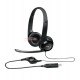 Гарнитура Logitech H390 (USB, элементы управления на кабеле, кабель 2.33м) (M/N: A00146) (981-000406)