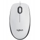 Мышь Logitech M100 White белая, оптическая, 1000dpi, USB, 1.8м) (M/N: M-U0026) (910-006764)