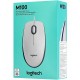Мышь Logitech M100 White белая, оптическая, 1000dpi, USB, 1.8м) (M/N: M-U0026) (910-006764)