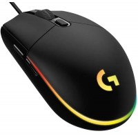 Мышь игровая Logitech G102 LIGHTSYNC, Black (арт. 910-005823, M/N: MU0054) (910-005823)