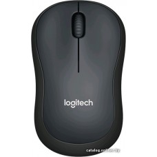 Мышь беспроводная Logitech M220 Silent Charcoal ofl (черная, оптическая, 1000dpi, 2.4 GHz/USB-ресивер, бесшумная) (M/N: MR0085 / C-U0010) (910-004878)