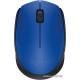 Мышь беспроводная Logitech M171 Blue (синяя, оптическая, 1000dpi, 2.4 GHz/USB-ресивер) (M/N: M-R0060 / C-U0010) (910-004640)