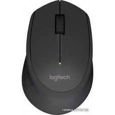 Мышь беспроводная Logitech M280 Black (черная, оптическая, 1000dpi, 2.4 GHz/USB-ресивер, под правую руку) (M/N: M-R0051 / C-U0010) (910-004287)