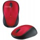 Мышь беспроводная Logitech M235 Red (красная, оптическая, 1000dpi, 2.4 GHz/USB-ресивер (Logitech Unifying®)) (M/N: M-R0038 / C-U0008) (910-002496)