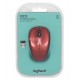 Мышь беспроводная Logitech M235 Red (красная, оптическая, 1000dpi, 2.4 GHz/USB-ресивер (Logitech Unifying®)) (M/N: M-R0038 / C-U0008) (910-002496)