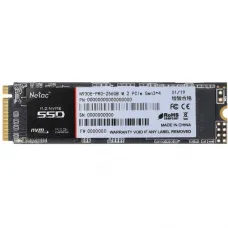 Твердотельный накопитель SSD 256Gb, M.2 2280, Netac N930E Pro, NVMe, PCIe 3x4, 2040R/1270W