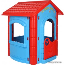 PILSAN Детский игровой дом Happy House Blue/ Голубой,104*112*131 см (06098)
