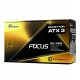Блок питания ATX Seasonic Focus GX-1000, SSR-1000FX3, 1000W, ATX3.0, Power supply 80 Plus Gold, Modular