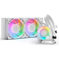 Водяное охлаждение для CPU EKWB EK-NUCLEUS AIO CR240 LUX D-RGB – WHITE, 2x120mm Socket Intel/AMD