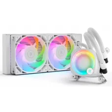 Водяное охлаждение для CPU EKWB EK-NUCLEUS AIO CR240 LUX D-RGB – WHITE, 2x120mm Socket Intel/AMD