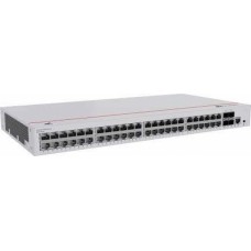 Коммутатор Huawei S310-48P4X (L2+, 48*10/100/1000BASE-T ports 380W PoE+, 4*10GE SFP+ ports, AC power)