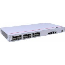 Коммутатор Huawei S310-24P4S (L2+, 24*10/100/1000BASE-T ports 400W PoE+, 4*GE SFP ports, AC power)