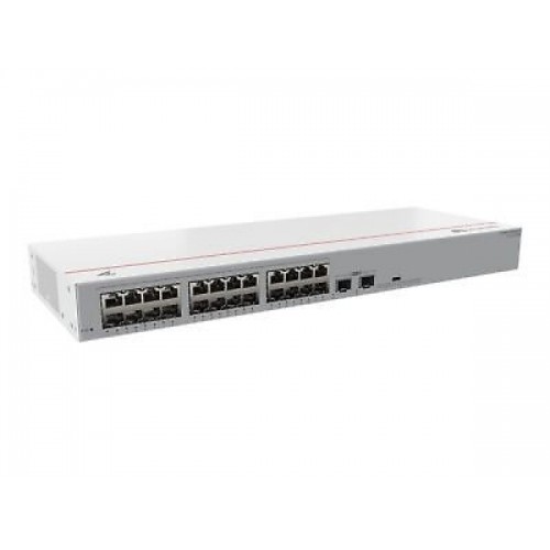 Коммутатор Huawei S110-24T2SR (24*10/100/1000BASE-T, 2*GE SFP ports, AC power)