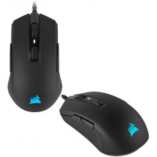 Мышь Corsair, M55 RGB PRO, Optical, 12400 dpi, USB, Черный, Mouse 8 button, 1.8m cable, black, [CH-9308011-EU]